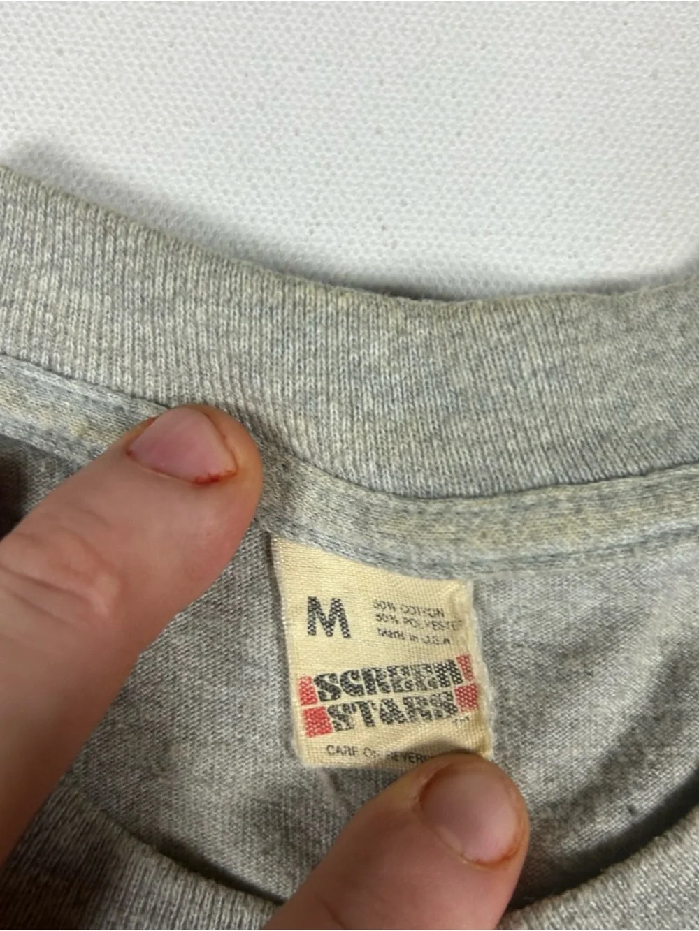 Vintage 1984 Duran Duran Seven and the Raged Tiger tour shirt med Single Stitch - Picture 4 of 8